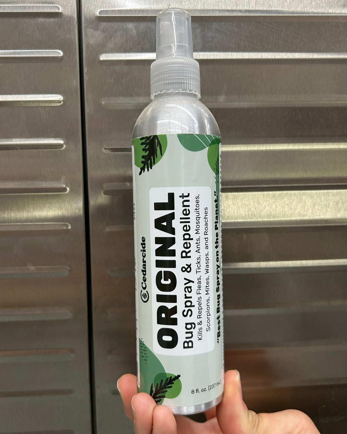 Cedarcide Extra-Strength Tickshield Kit | Deep Woods Cedar Oil Spray Use On Ticks, Fleas, Chiggers & Mosquitoes | Safe for People & Pets | Natural Essential Oils | Small