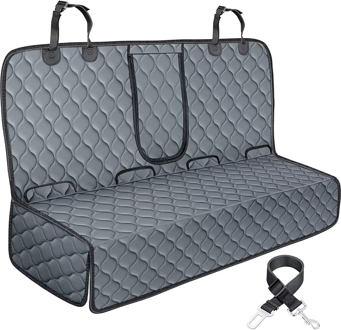 URPOWER Dog Car Seat Cover for Back Seat - Waterproof Car Seat Protector for Child Carseat & Pets, Nonslip Car Seat Covers for Full Size SUVs & Trucks