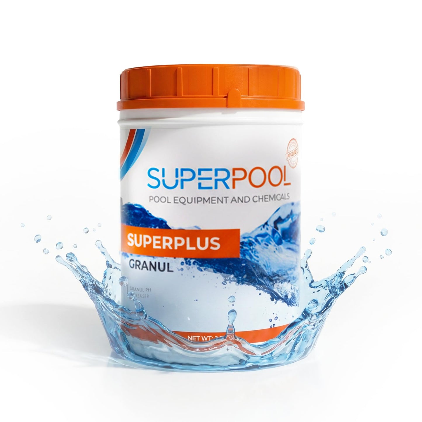 SuperPool pH Up for Swimming Pools, Hot Tubs & Spas – Fast Dissolving Granular pH Increaser, Raises Low pH Levels, Clear Balanced Water, Professional Pool Chemicals