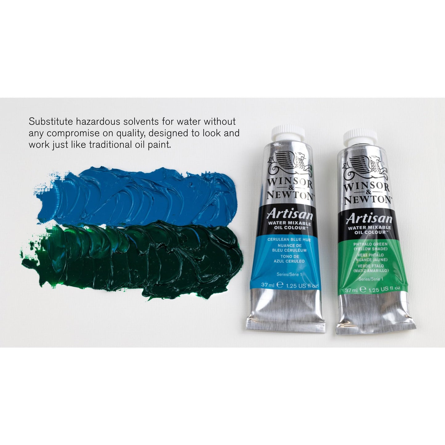 Winsor & Newton Artisan Water Mixable Oil Colour, 6.75-oz (200ml), Cadmium Orange Hue