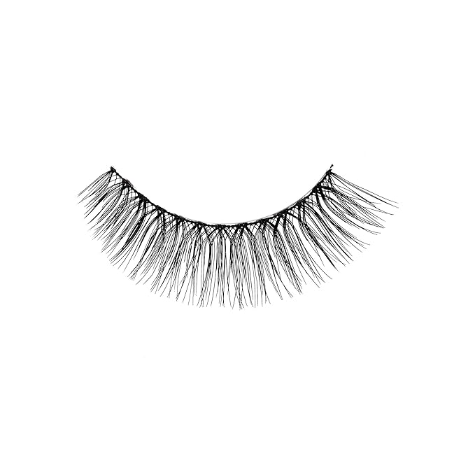 KISS Looks So Natural, False Eyelashes, 'Shy', 12mm, Includes 5 Pairs Of Lashes, Easy to Apply, Reusable Lash Clusters