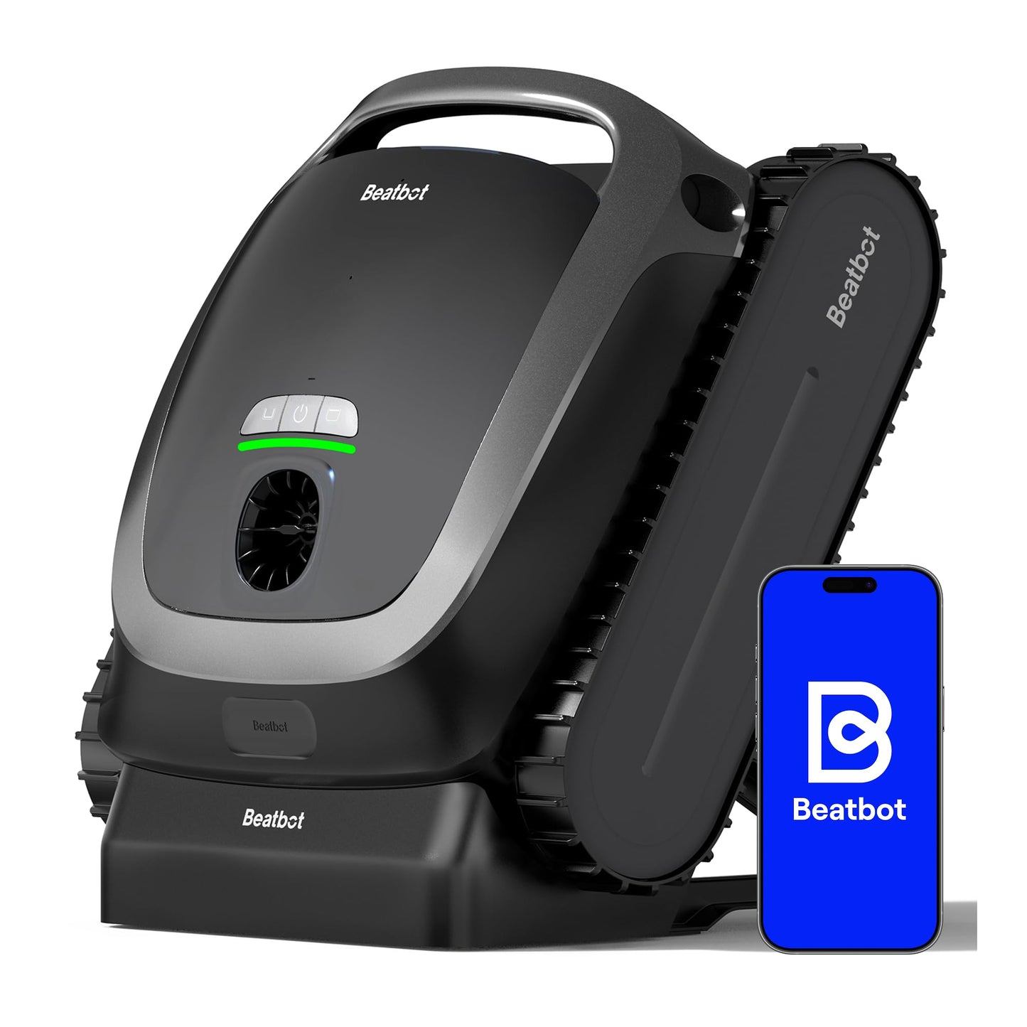 (2026 Upgrade) Beatbot AquaSense Cordless Robotic Pool Vacuum Cleaner - Intelligent Path Opimization, Cleans Floor, Walls, and Waterline - Suitable for Above & In-Ground Pools up to 2,260 sq.ft.