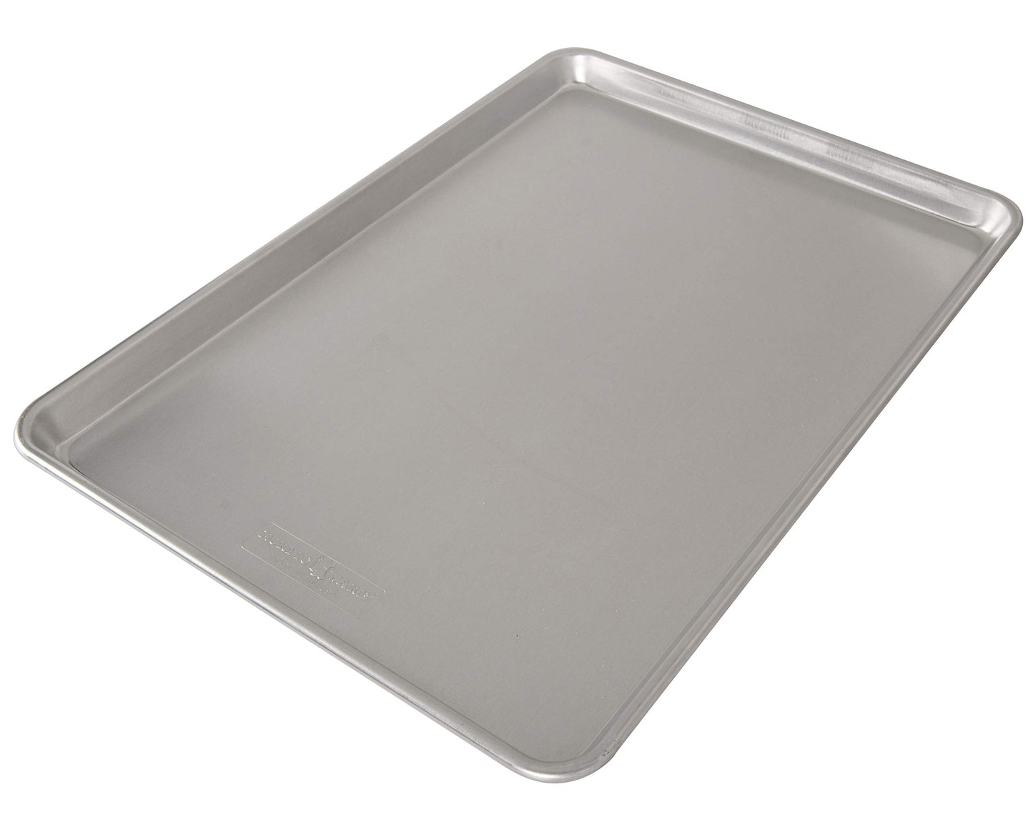 Nordic Ware Naturals Extra Large, 21 x 15 inch Baking Set - USA Made Aluminum Commercial Quality Pan for Baking or Roasting, Encapsulated Galvanized Steel Rim Prevents Warping, 2pk Big Sheet
