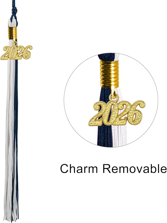 GraduatePro Matte Graduation Cap with 2026 Tassel for Adults High School and Bachelor Master 12 Colors
