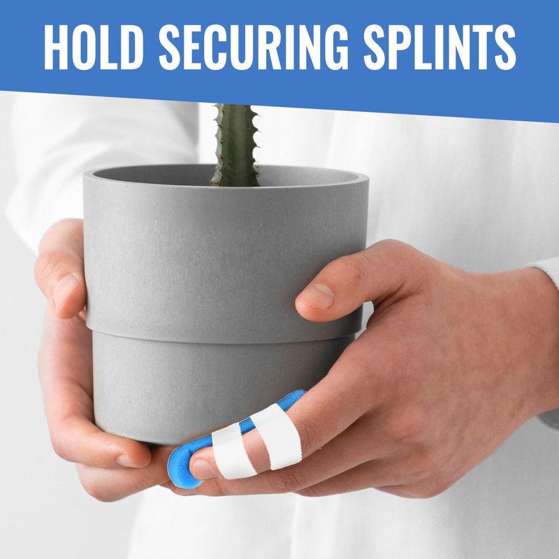 healqu Silk Like Medical Tape - Durable Cloth Medical Tape - 2 in x 10yd, 6 Rolls - Surgical Tape Woven for Strongly Holding Large Dressings, Securing Splints, and Ideal for Long-Term Care