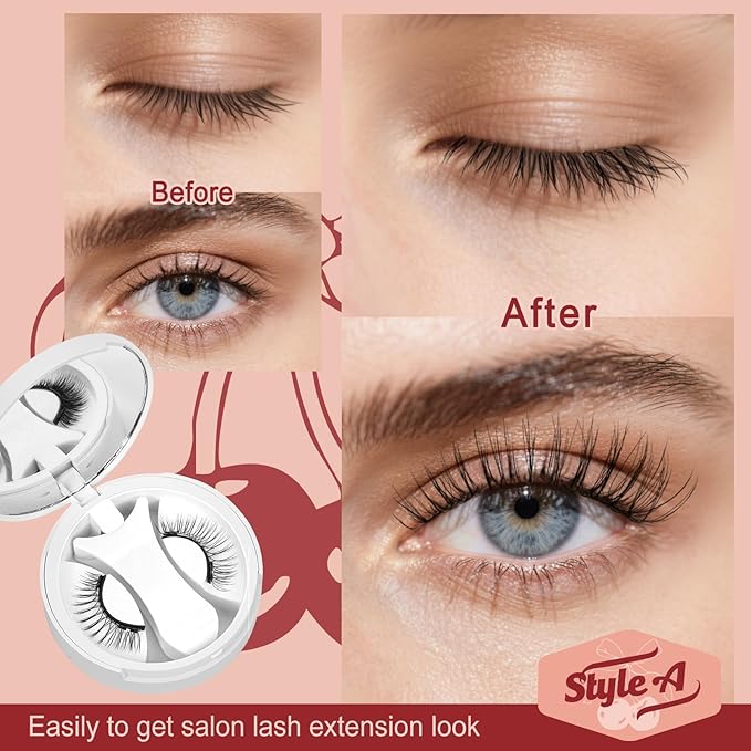 Higu clace Magnetic Eyelashes with Applicator Soft Magnetic Lashes Natural Look Wispy Magnet Lashes Easy to Wear and Remove Ã¯Â¼ÂNZH-G04Ã¯Â¼Â
