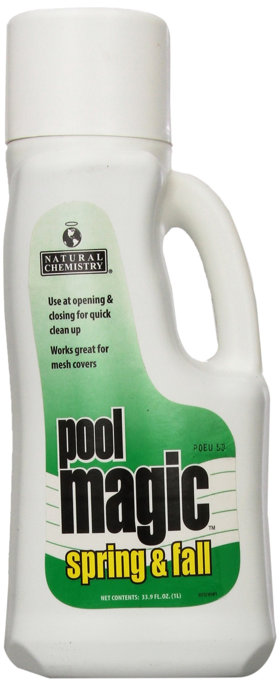 Natural Chemistry Pool Magic Spring & Fall, 1 L, Single, Clears Winter Organic Buildup, Quick Easy Spring Openings, Prevents Clogged Filters & Chemical Odors