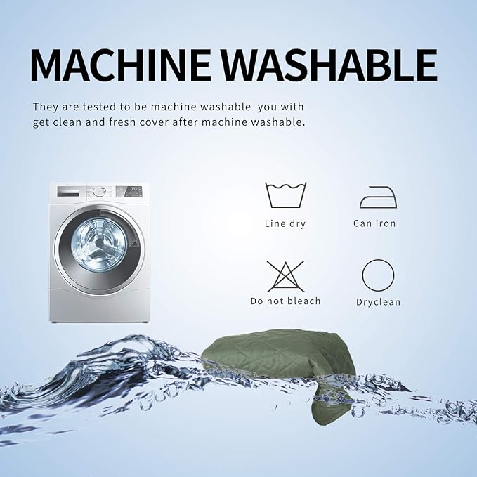 Easy-Going Sofa Slipcover L Shape Sofa Cover Sectional Couch Cover Chaise Cover Reversible Sofa Cover Furniture Protector for Pets Kids Dog Cat(Large,Greyish Green/Greyish Green)