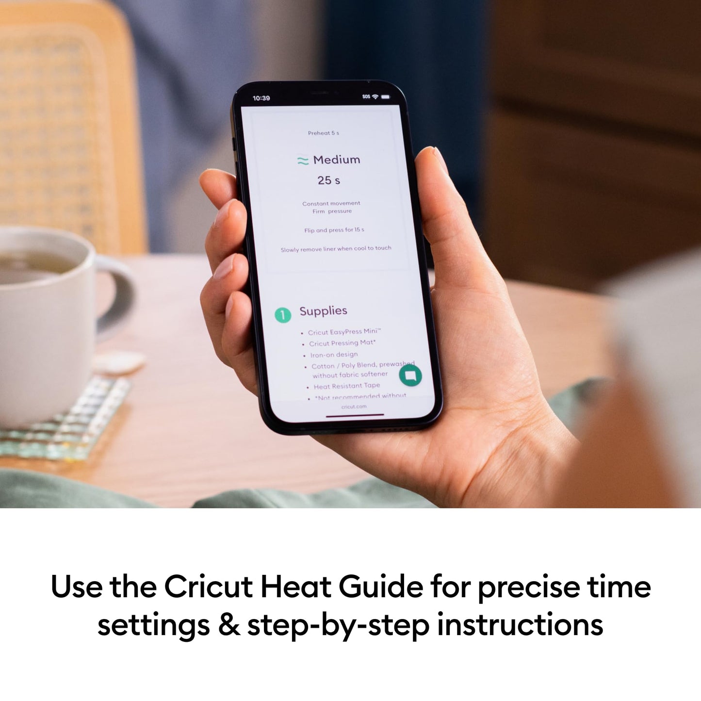 Cricut EasyPress Mini™ LT - Lavender - Mini Heat Press for Pressing Shoes, Baby Clothes, T-Shirts, & More - Easy to Use with a Single Setting - Precision Tip - Compact & Portable Mini Iron