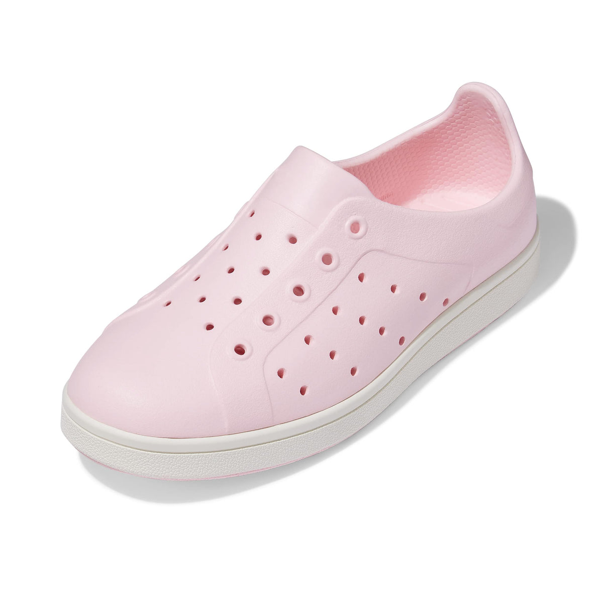 People Footwear Slip-On EVA Sneakers for Kids, Boys & Girls, Waterproof, Lightweight, Durable, Non-Slip Water Shoes for Outdoors (Ace Kids - Cutie Pink/Picket White)