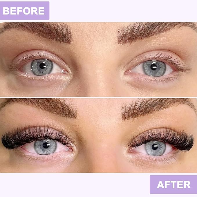 B&Q Lash Clusters 280PCS Natural Eyelash Clusters 30D 40D C 12-18MIX Individual Lash Wispy Eyelash Extension with Soft Thin Band Classic Look Pestañas Postizas Comfortable DIY at Home