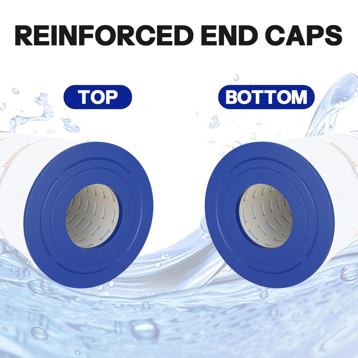 Wowreed Pool Filter CX900RE Compatible with CX900RE, C900, PA90, C-8409, FC-1292, Pro Clean 100, PXC95, 25230-0095S, 90 sq.ft, 1 Pack