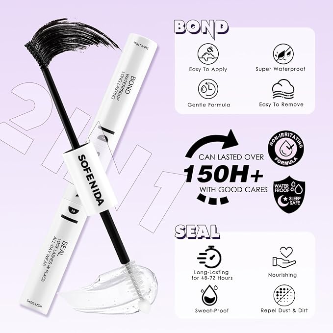 Fluff Lash Clusters Kit 60D Spiky Fluff Lash Cluster 10-18mm Volume Eyelash Clusters D Curvature Cluster Eyelash Extensions 3D Wispy Lash Clusters DIY Lash Extension Kit Lash Bond and Seal&Tweezers
