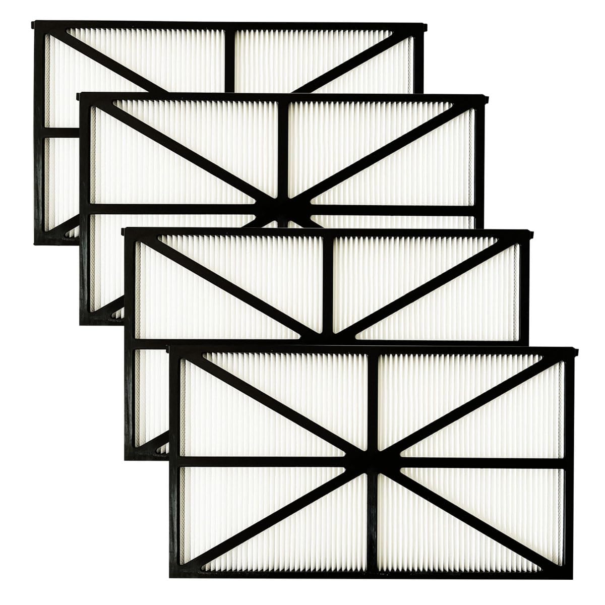 4 Pack for Hayward Sharkvac Filters RCX70101PAK2 Replacement Pool Filter Cartridges Compatible with Hayward Robotic in-ground Pool Cleaners AquaVac, TigerShark and SharkVac