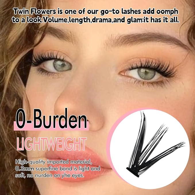 Azenlo Natural Lash Clusters Kit Wispy Eyelash Clusters 120 pcs Cluster Eyelash Extensions C Curl Individual Lashes 10-16 mm Mix Length Natural Looks (30D KIT 120 Pcs)