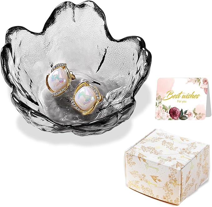 Gifts For Women Trinket Dish Unique Birthday New Home Gifts For Women Her Jewellery Tray Cute Room Decor Aesthetic Bedroom Accessories Ring Dish Holders Small Friendship Christmas House Warming Gifts