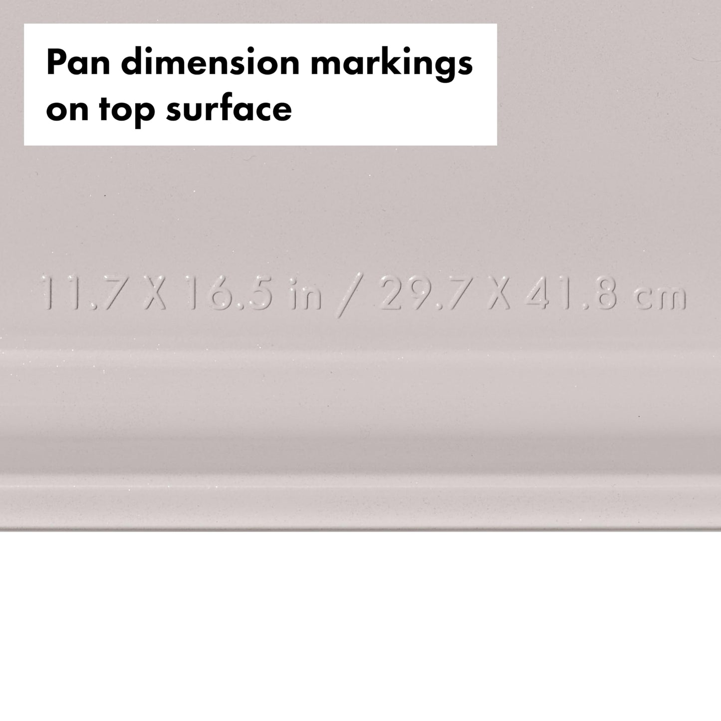 OXO Good Grips Non-Stick Pro Ceramic Coated Metal Bakeware Half Sheet Pan – Storm Blue