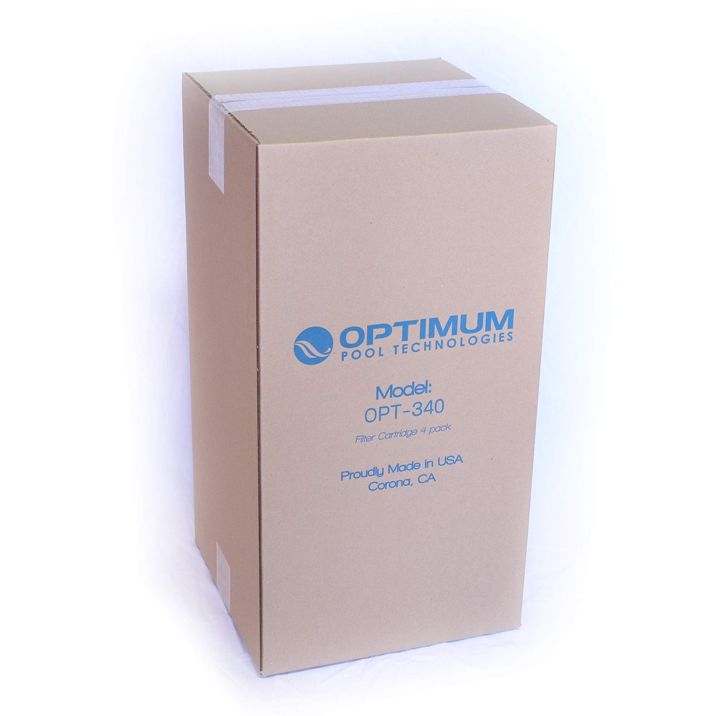 Optimum Pool Technologies Pool Filter 4-Pack, Compatible Replacement for Jandy® CL340 R0554500, Unicel C-7459, Filbur FC-0800, & Pleatco PJAN85 Filter Cartridges