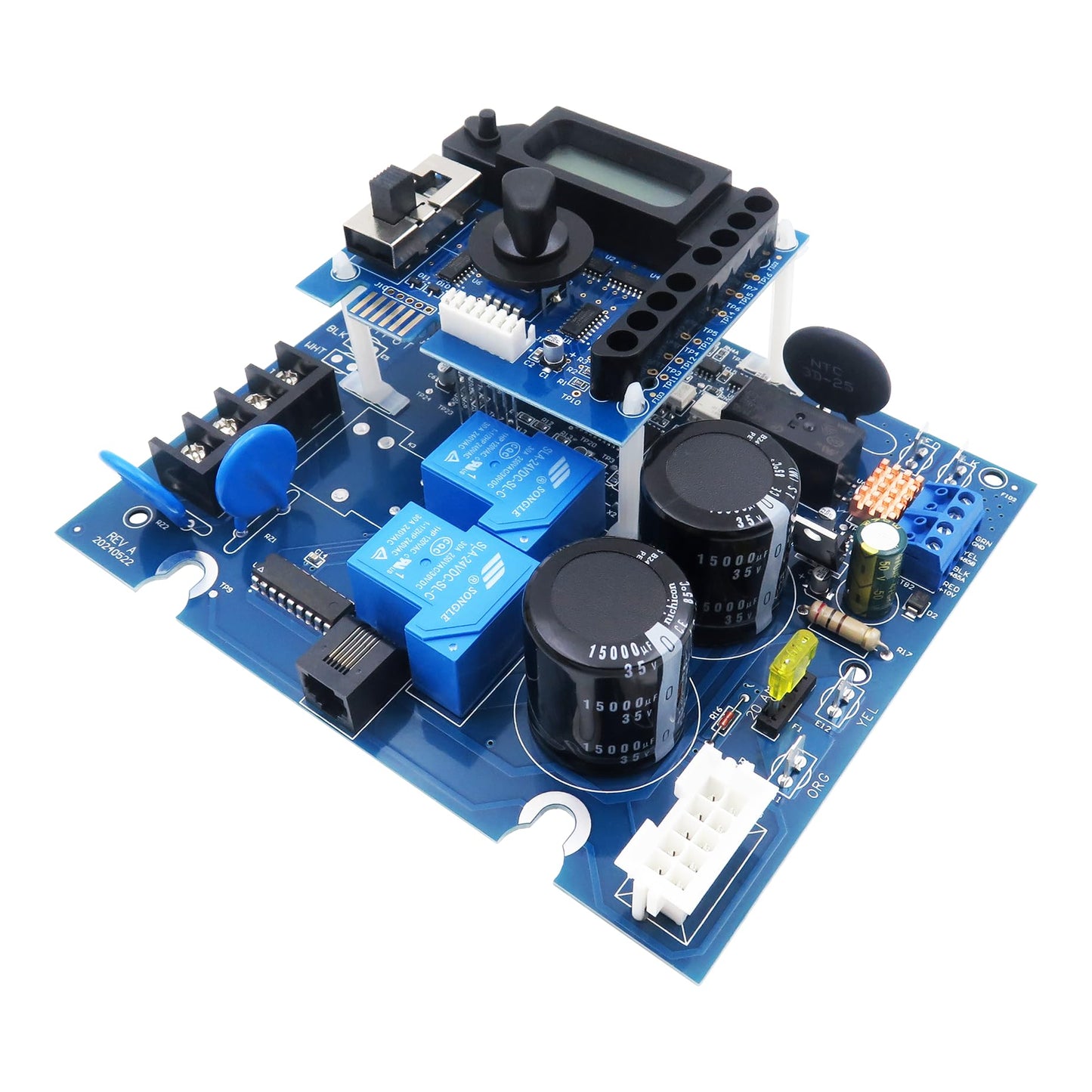 GLX-PCB-RITE Main Circuit Board &GLX-PCB-DSP Display Board Compatible with Hayward Goldline Aqua Rite Salt Chlorine Generators
