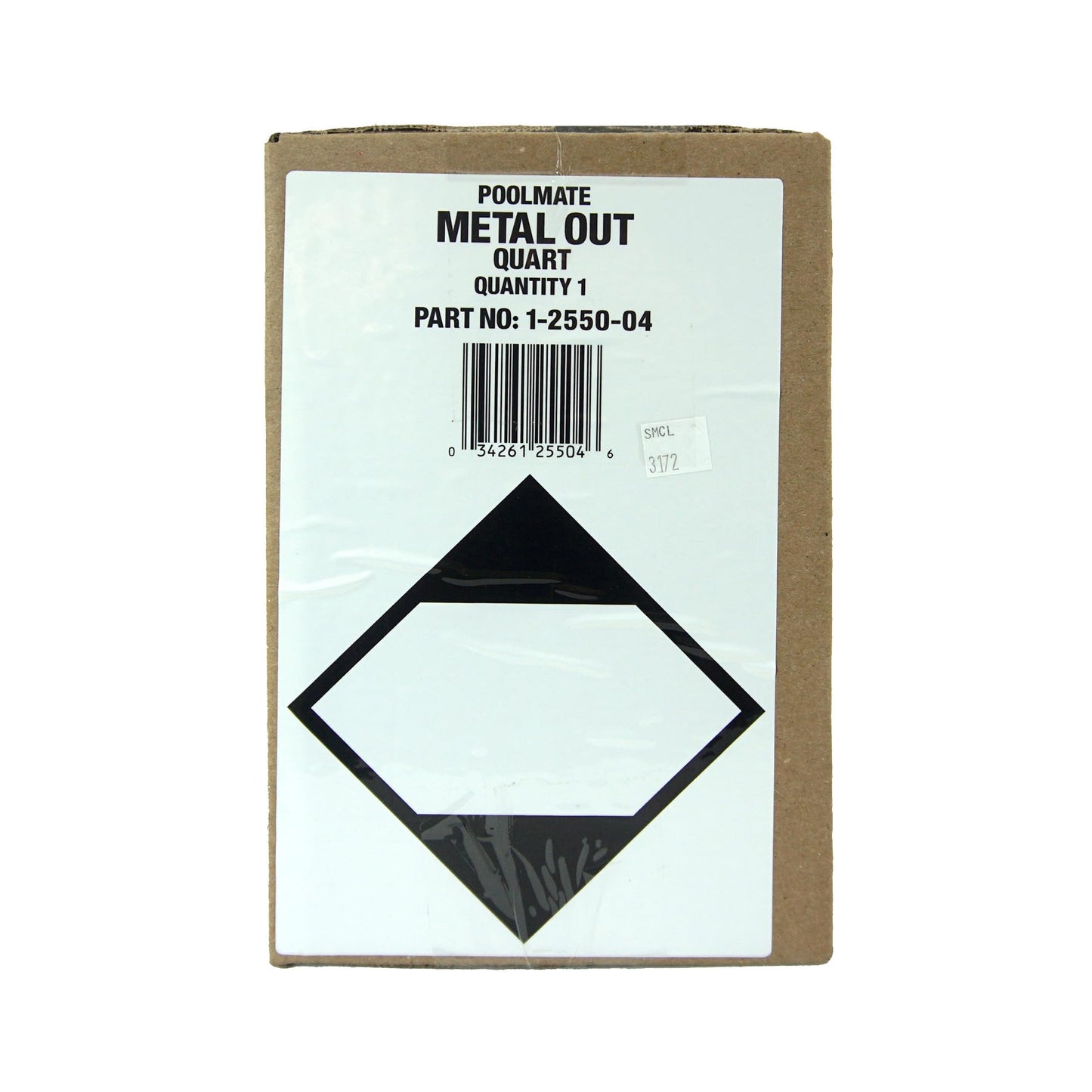 Pool Mate 1-Quart 4-Pack Concentrated Metal Out Stain and Mineral Inhibitor, Pool Metal Remover, Stain Remover, Made in USA