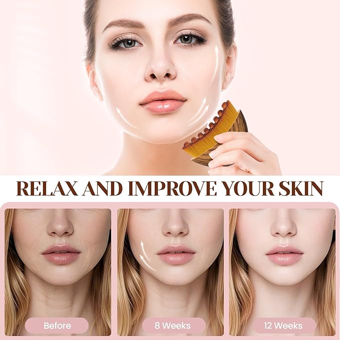 2 Pack Lymphatic Contour Face Brush,Lymphatic Drainage Massager for Sculpting,Soft & Gentle Bristles Suitable for All Skin Types,Portable Ergonomic Gua Sha Brush with Travel Case