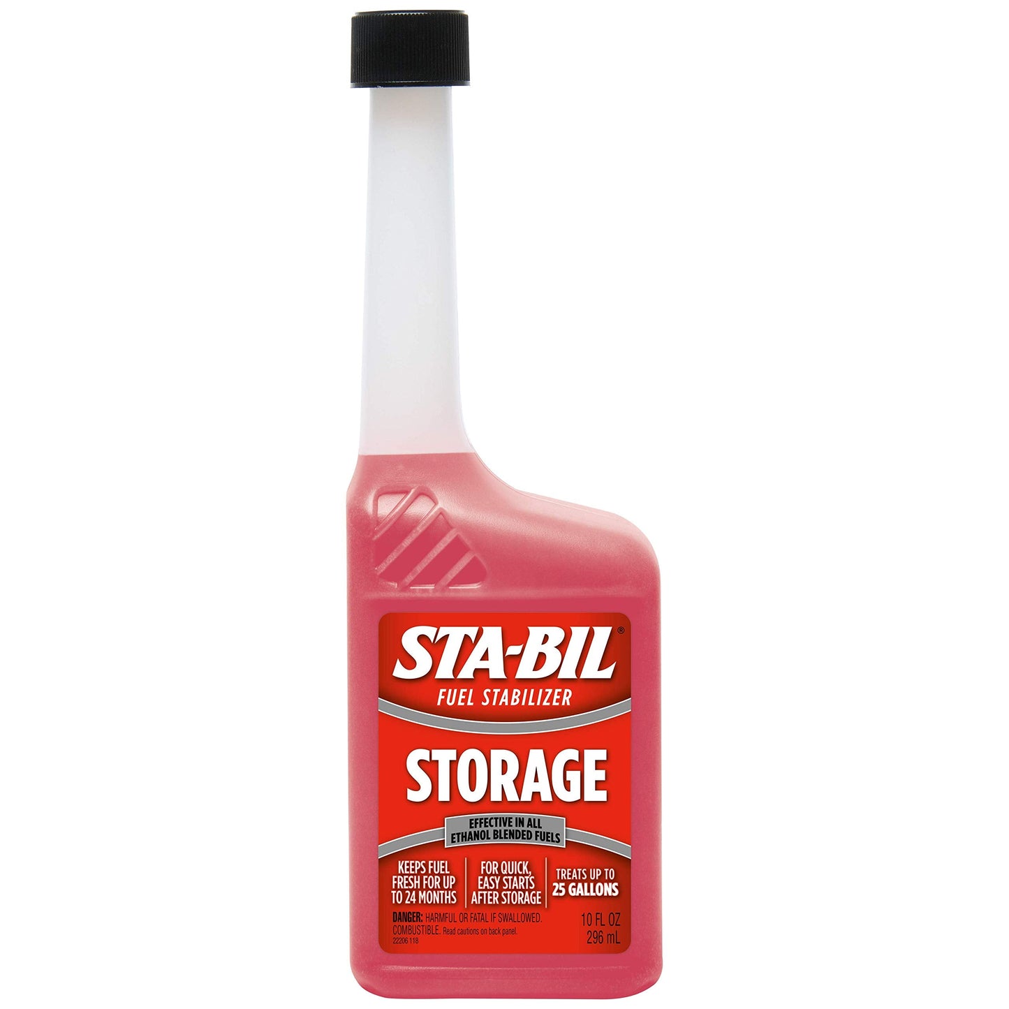 STA-BIL Storage Fuel Stabilizer | Keeps Fuel Fresh for 24 Months, Prevents Corrosion, Gasoline Treatment Additive that Protects System, Gas Stabilizer for Storage, 10 oz. (12 Pack)