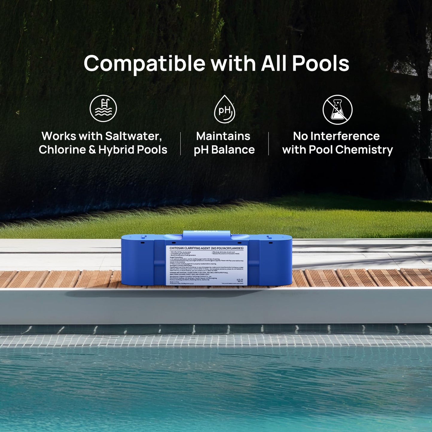 Beatbot AquaRefine Kit- Clarifying Agent for AquaSense 2 Ultra, AquaSense 2 Pro, AquaSense Pro and iSkim Ultra - Natural and Sustainable Water Clarifier-Boosts Water Clarity & Filter Performance