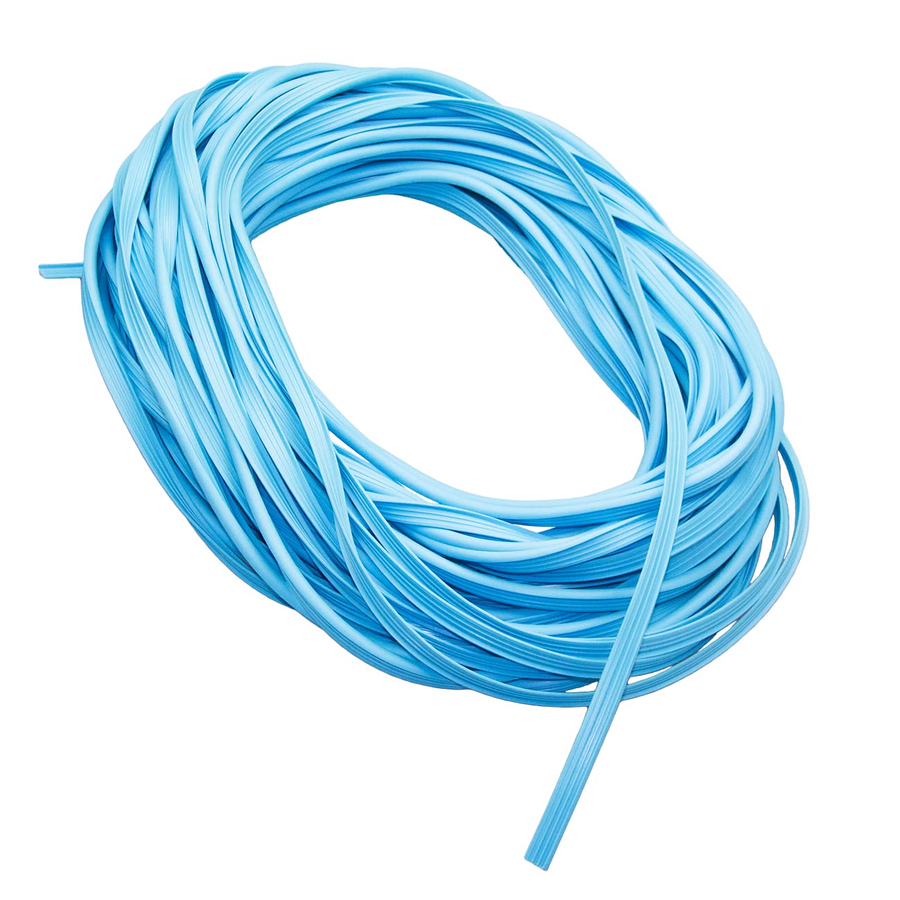 FBULWSEC 120'ft Roll Swimming Pool Liner Bead Lock for Above-Ground & In-Ground Swimming Pool Beaded Liners Wedge Lock, Blue