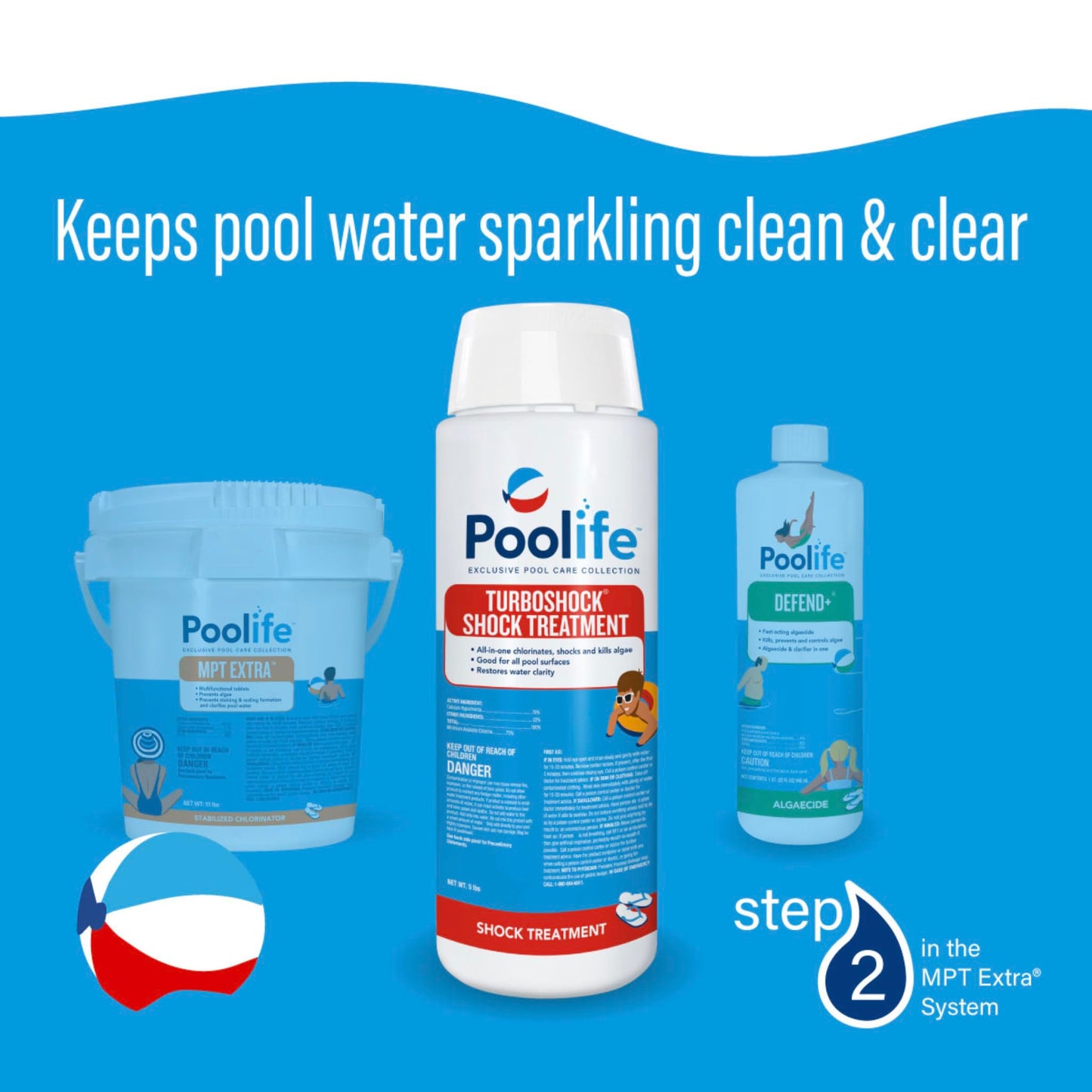 Poolife Turbo Shock to Eliminate Algae, Bacteria & Cloudy Water - Strongest 78% Calcium Hypochlorite Pool Shock - Fast-Dissolving, No Pre-Mixing - Safe Chlorine Shock for All Pool Surfaces - 25 lb
