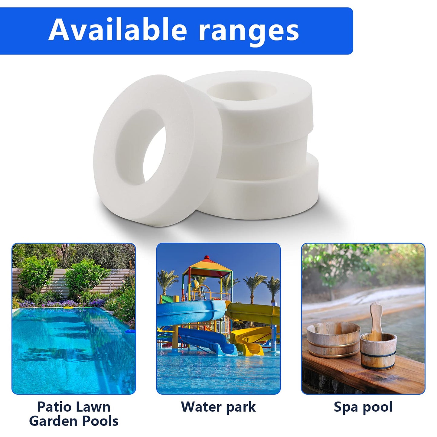 Pool Cleaner Climbing Rings for Dolphin Maytronics Nautilus Robotic Replacement Part 6101611-R4, Fits M200/M400/M500, Nautilus/CC Plus DX3/DX4/DX6, Ultimate Wall Adhesion Perfect Match (4 Pack)