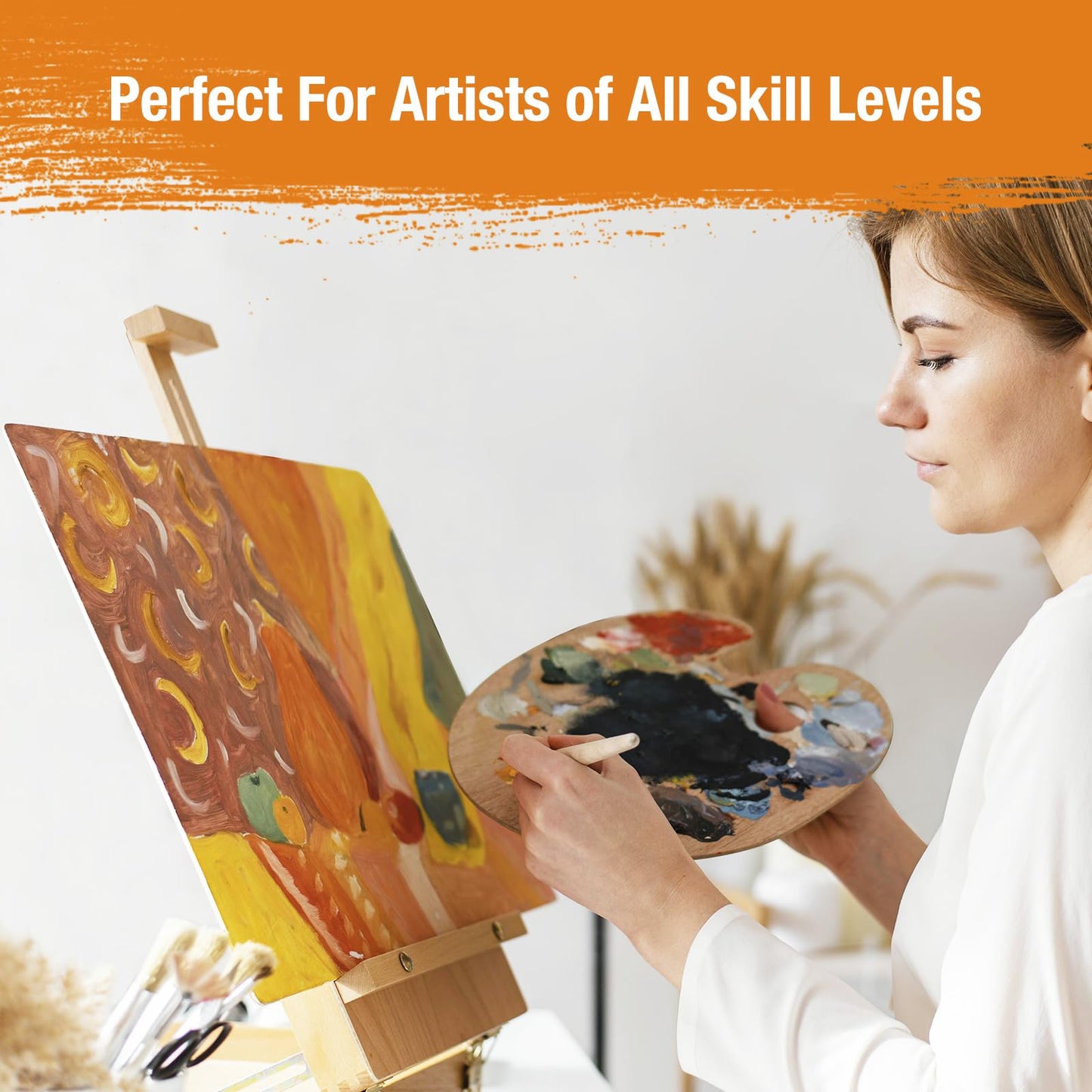 DPDIAN Canvas Boards for Painting 36Pack, 4 inch x 4 inch Super Value Pack, Artist Canvas Panels for Oil & Acrylic Painting