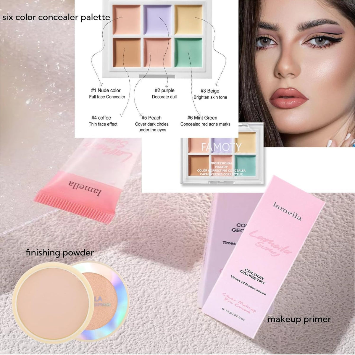 Makeup Kit for Girls,Makeup Gift Set for Girl，Girls Makeup Sets Ages 8-12,Teen Girls Beginner Makeup Kit Gifts,Suitable for Beginners, entry-level, and Teenagers.