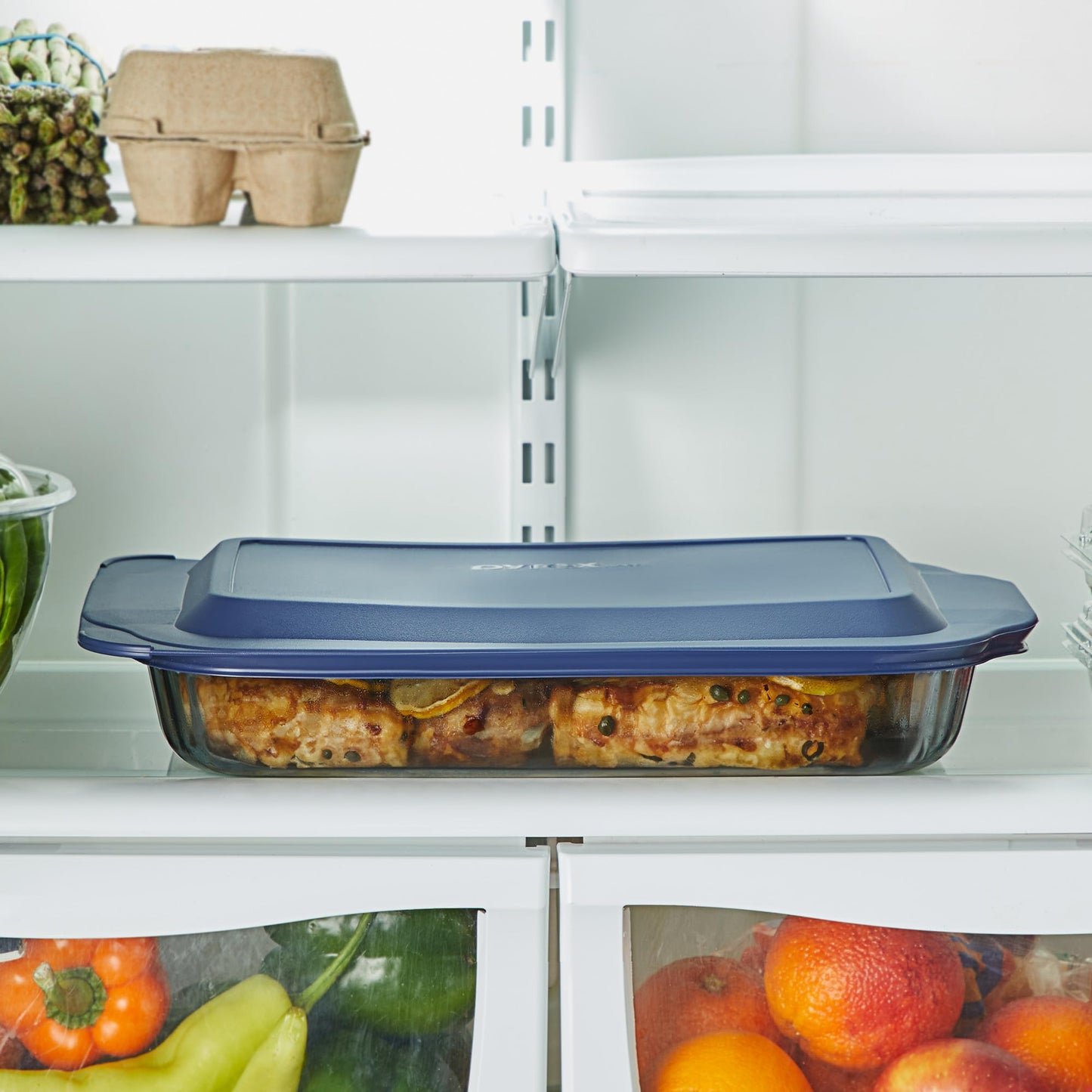 Pyrex Colors Tinted (9x13) Glass Baking Dish with BPA-Free Lid, Oblong Bakeware Glass Pan For Casserole & Lasagna, Dishwasher, Freezer, Microwave and Pre-Heated Oven Safe, Smoke