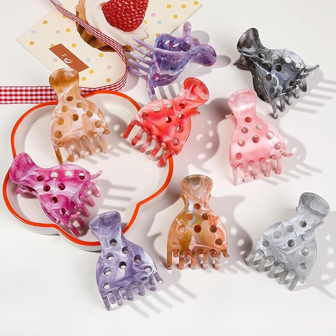 9 Hair Volume Clip for Styling,Root Claw Clips for Women Curly Thick Hair, Root Liffter for Bounce Curl