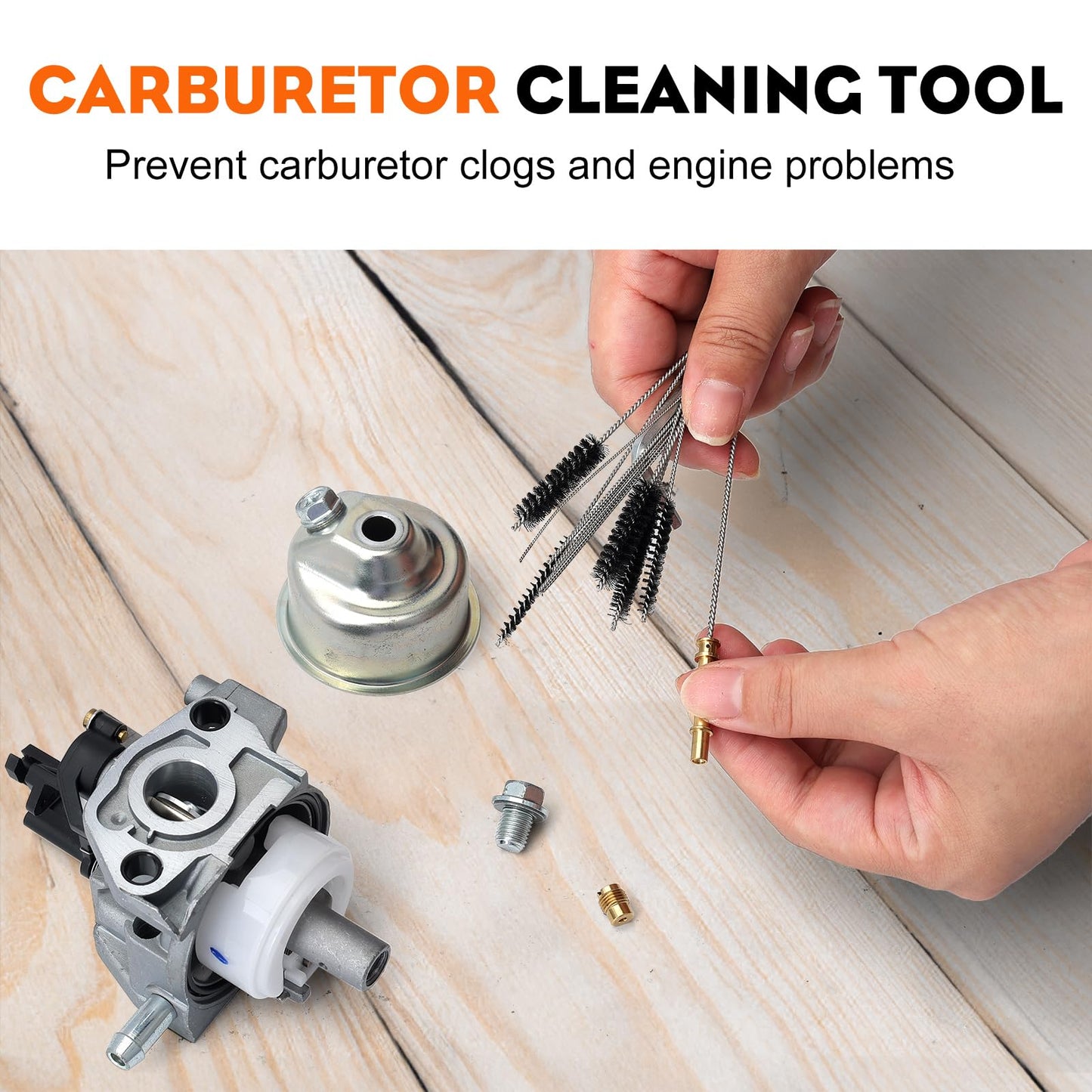 Hipa Pack-of-14 Carburetor Adjustment Tool Carburator Adjusting Kit for 2-Cycle Small Engine Compatible with Poulan STHIL Echo Ryobi Troy Bilt Trimmer Weedeater Chainsaw