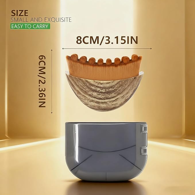 2PCS Lymphatic Contour Face Brush, Chin Jawline Sculpting Tool, Drainage Massager for Face & Neck,Ergonomic Design for Anti-Swelling & Fatigue Relief