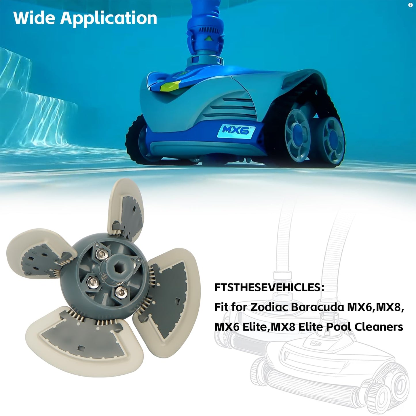 upuuup Replacement for Zodiac mx6 mx8 Replacement Parts | mx8 mx6 Tune up kit | Replacement R0524900 R0526100 R0527000 R0525100