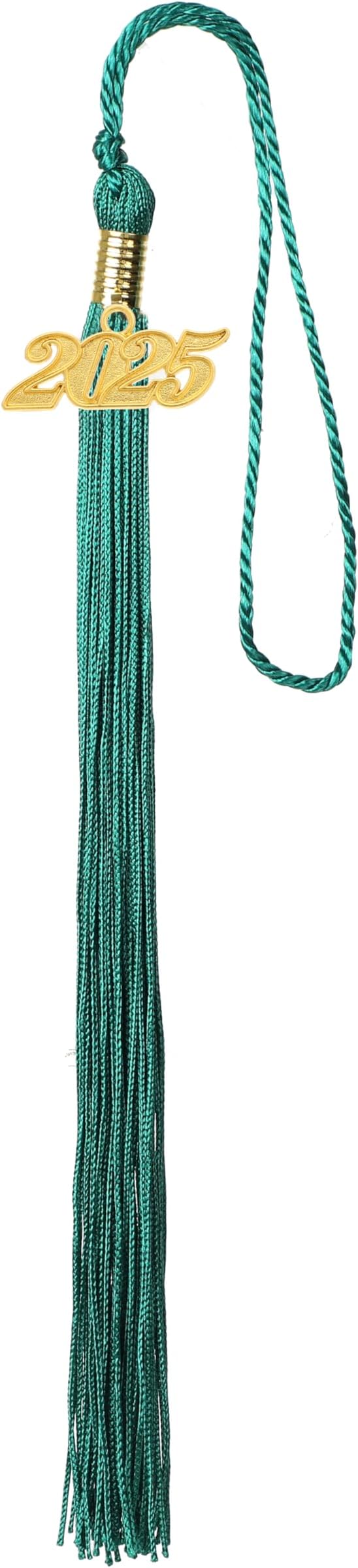 Unisex Adult Matte Graduation Cap with Tassel Year Charm