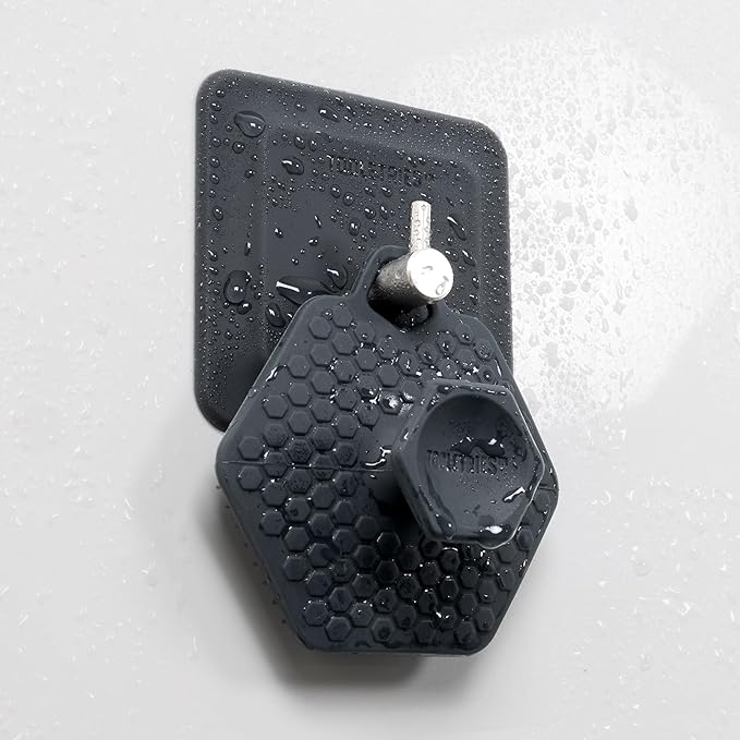 TOOLETRIES MenÃ¢ÂÂs Face Scrubber 2.0 - Silicone Facial Cleansing Brush for Daily Use, Larger Surface Area, Longer Bristles for Deeper Exfoliation, Quick-Dry Design, with Hang Loop - Charcoal