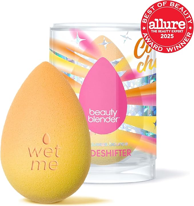 Beautyblender® Beam Beauty Blender Makeup Sponge, Super-Soft Foam Easily Blends Foundations, Powders & Creams, Made in USA, Reusable, Washable, Streak Free Application