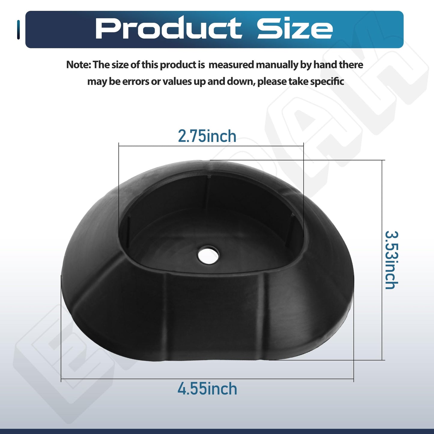 3 Pcs 11453 Pool Leg Cap Replacement, Compatible with Intex Ultra Frame Above Ground Swimming Pools 15ft - 26ft, Vertical Leg End Cap for 28301TT, 28303SR, 28321EH, 28323EH, 28327EH, 28331EH, 28335EH
