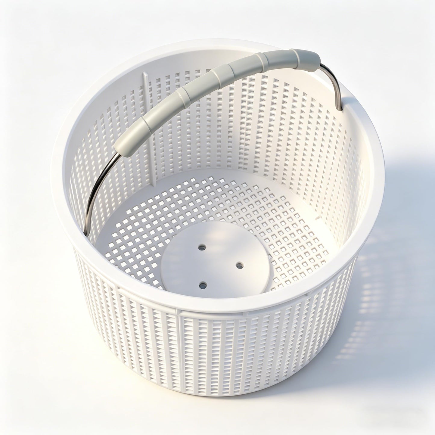 2026 New SPX1082CA Pool Skimmer Basket for Inground Pool Replacement Hayward Skimmer Basket SP1082 SP1083 SP1084 1085 1086 SP1075 ,for Aladdin B-152 Skimmer，316 Stainless Steel Handle with Rubber Grip