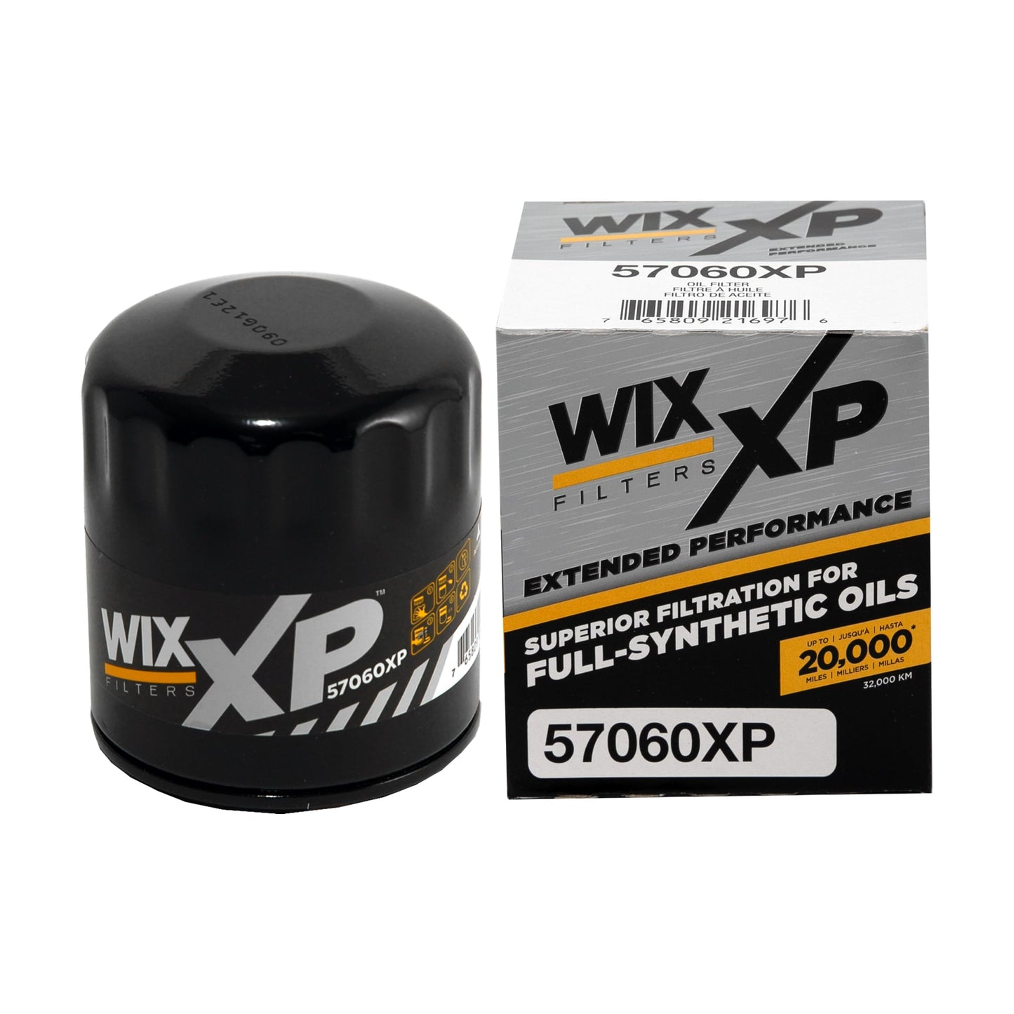WIX 57060XP WIX XP Oil Filter Replacement, Built for Synthetic Oil - Compatible With Various Buick, Chevrolet, GM, Hummer, Saturn, Saab, Dodge, Chrysler, Jeep (07-15)