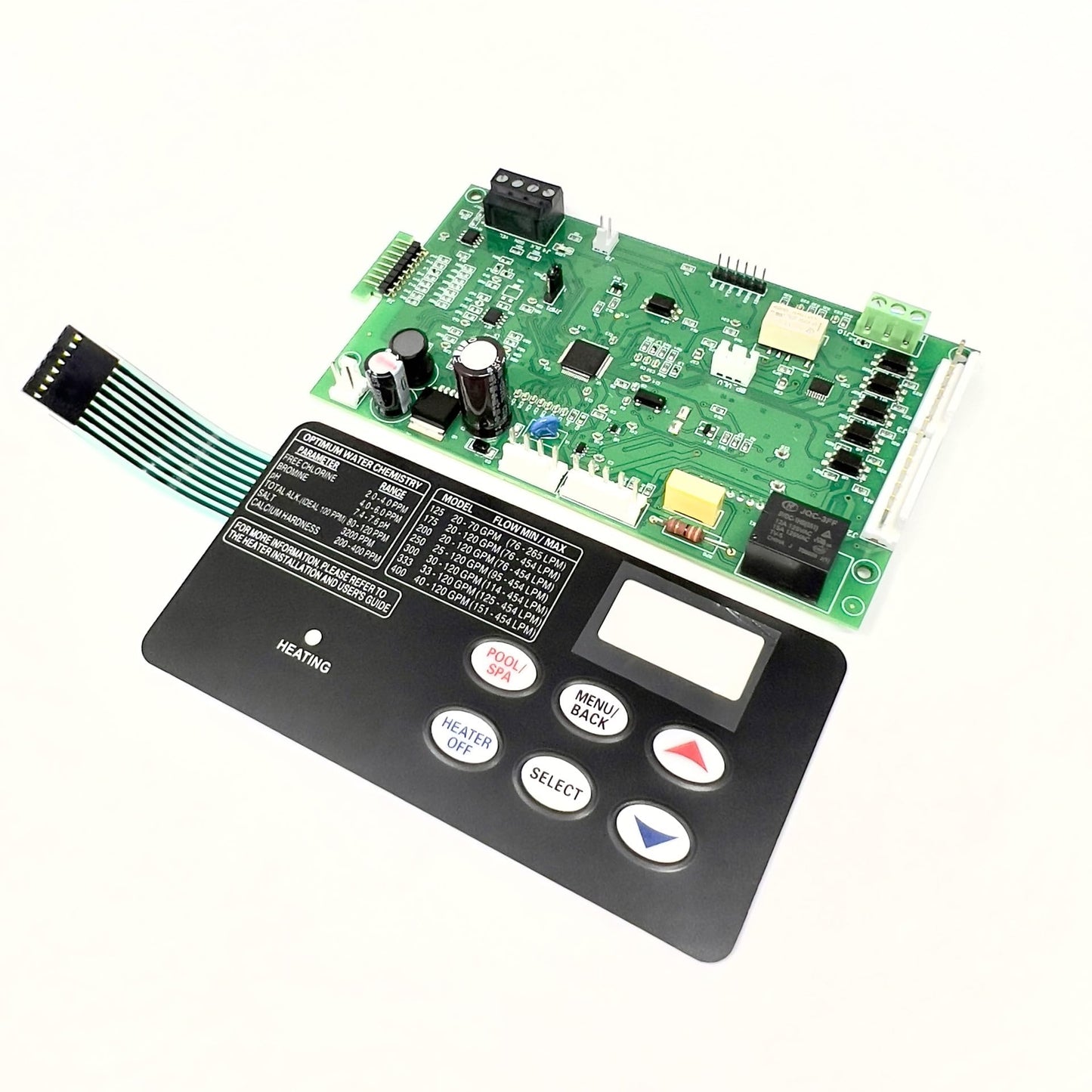 Primeco 42002-0007S, 461105 Replacement Control Board, 472610Z Switch Pad For Pentair Mastertemp Sta-Rite Max-E-Therm Natural Gas Pentair NA and LP Series Pool/Spa Heater - 1 YEAR WARRANTY