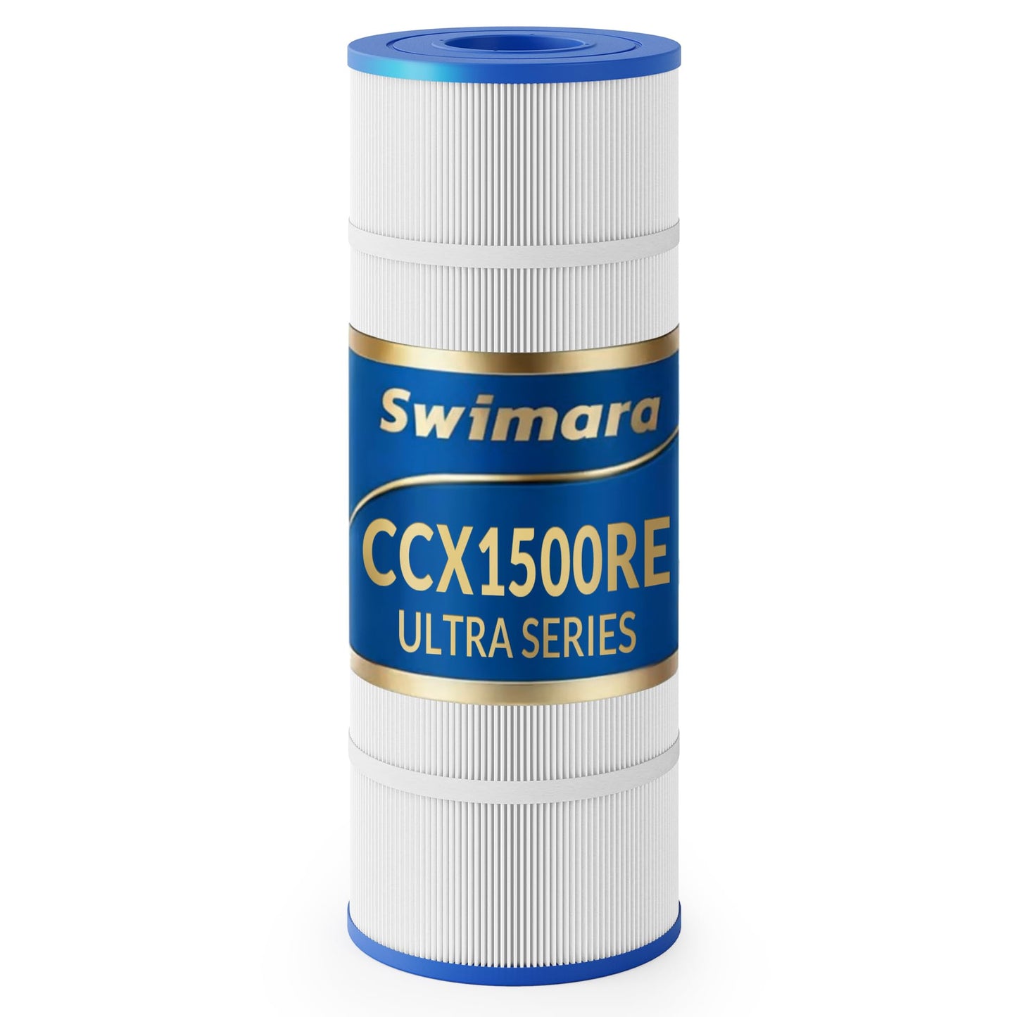 Swimara Pool Filter Cartridge, 5oz Trilobal Heavy-Duty Fabric, Ultra Series, Compatible with Hayward X-Stream CC1500 C1502, Replacement for CCX1500RE CX1520RE PXST150, 150 Sq. Ft. (8.9" Dia)