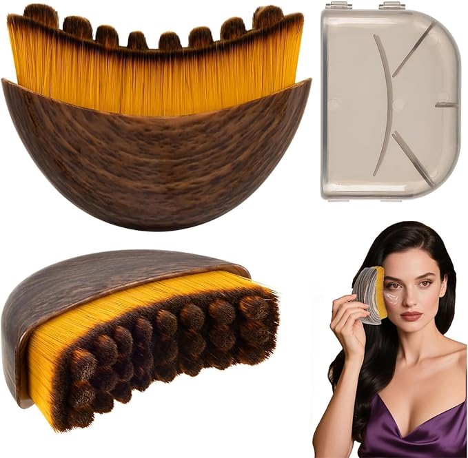 New Lymphatic Contour Face Brush, DLymphatic Drainage Massager for Face, Dry Brush, Chin & Jawline Sculpting, Ergonomically Designed to Fit The Skin Precisely and Relieve Fatigue (1pcs)
