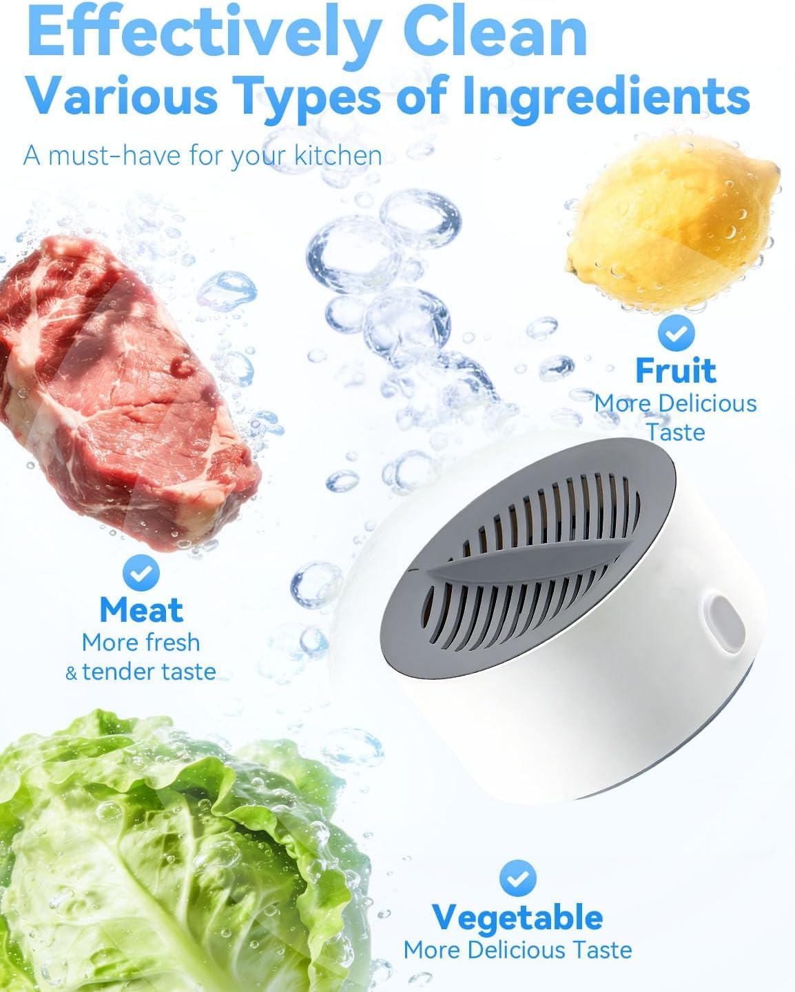 puriproduce Fruit and Vegetable Washing Machine