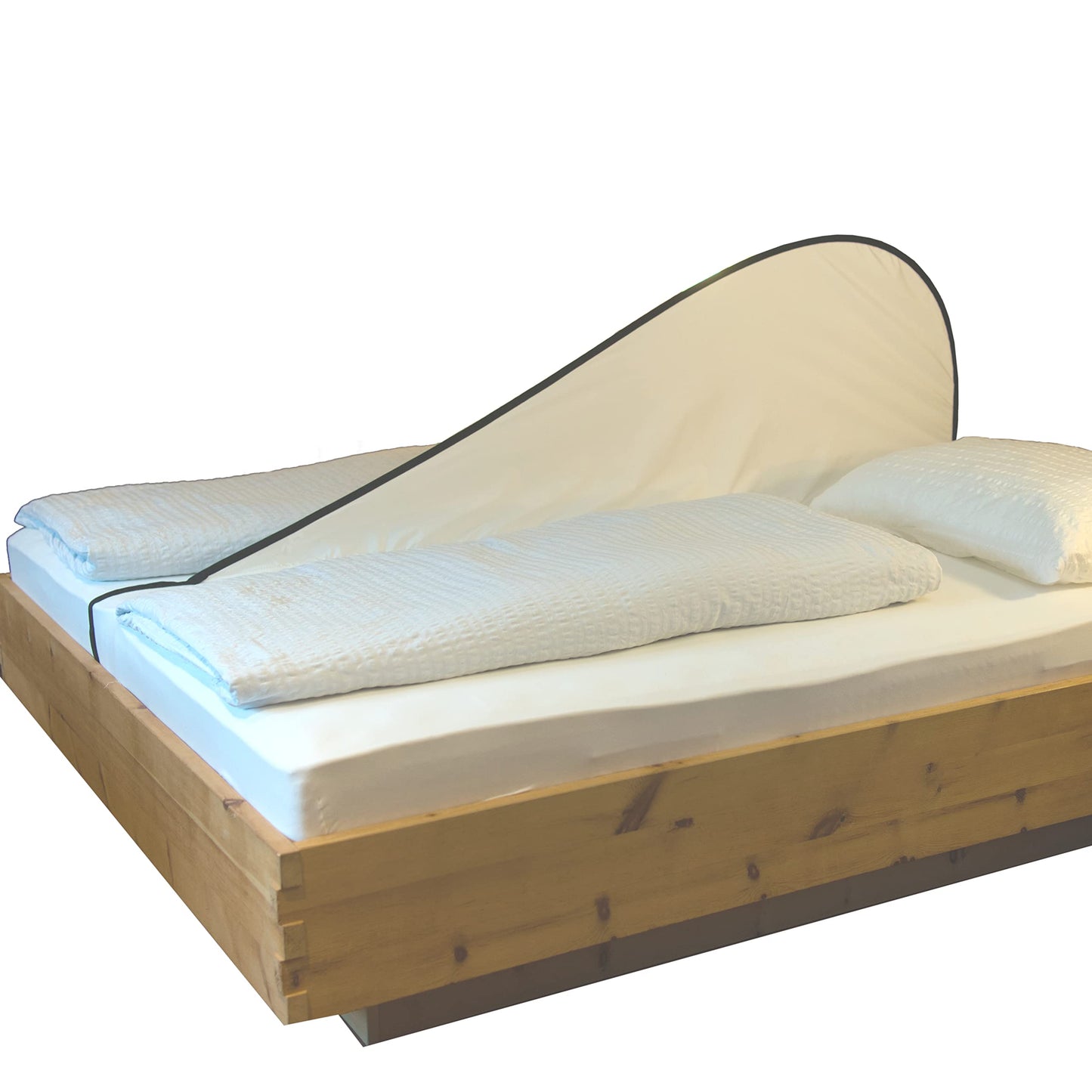 komovo Trennsystem Doppelbett CLIWO â Trennwand, Sichtschutz fÃ¼r Jede Art von Betten â einfache Montage â BettzubehÃ¶r - Reiseequipment â Schlafhygiene - Innovation und QualitÃ¤t Made in SÃ¼dtirol