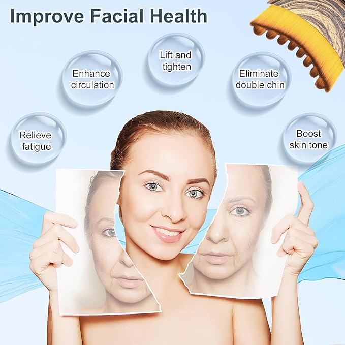 New Lymphatic Contour Face Brush - Contour Face Brush for Lymphatic Drainage, Enhancing Elasticity, Brightening Skin Tone, Relieve Fatigue, Mother's Gift, Christmas Gift for Man and Woman(1PCS)