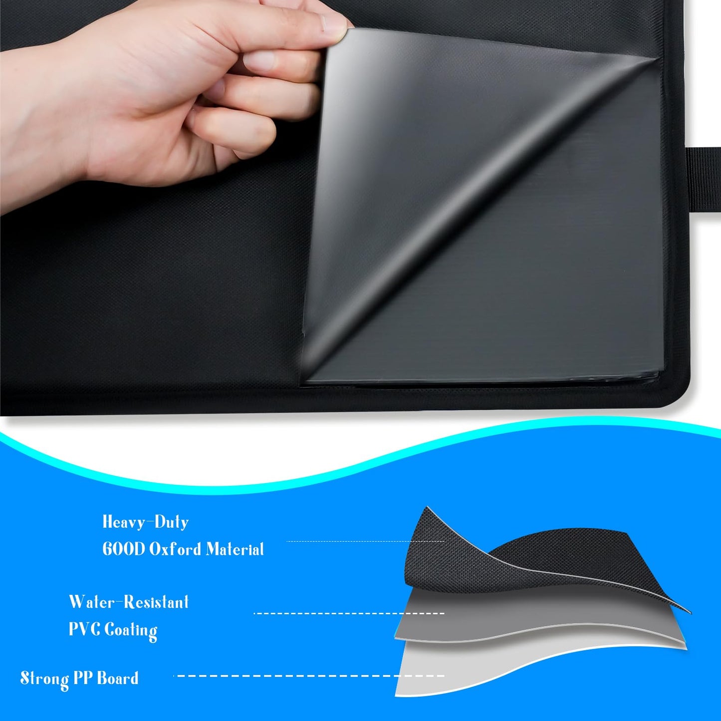 Pool Ladder Protector Cover 15x31.5in,Pool Ladder Guard for Above Ground Pool to Prevent Kids from Climbing,Falling,Bunk Bed Ladder Guard Protector